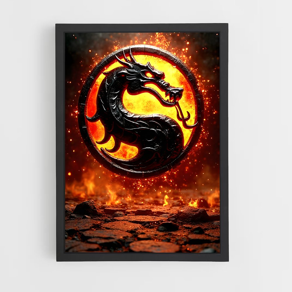 Poster Mortal de kombat – affiche Mortal kombat (vue 2)